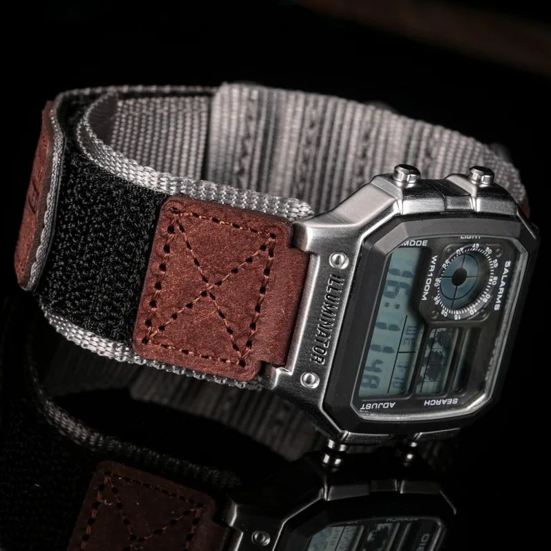 Nato Strap Nylon - For Casio Watch Band Nylon Leather