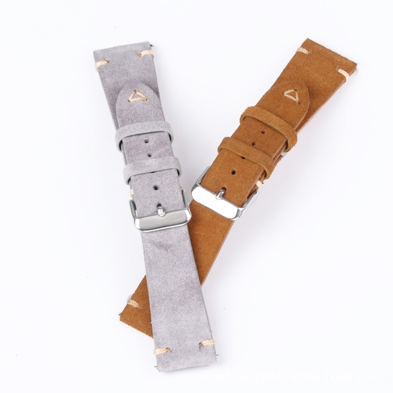 Suede Watch Straps 20mm 22mm R - Suede Strap Watch 评论和价格