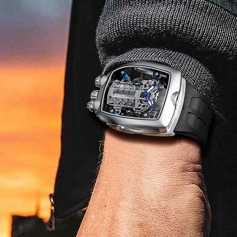 PINDU Men Automatic Watch 42mm - Omega Watch Constellation 评论和价格