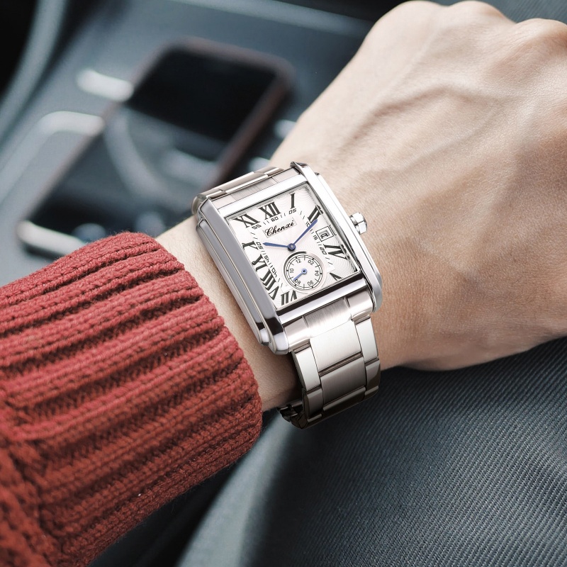 CHENXI 8216 Quartz Watches Fas - Cartier Watch Tank 评论和价格