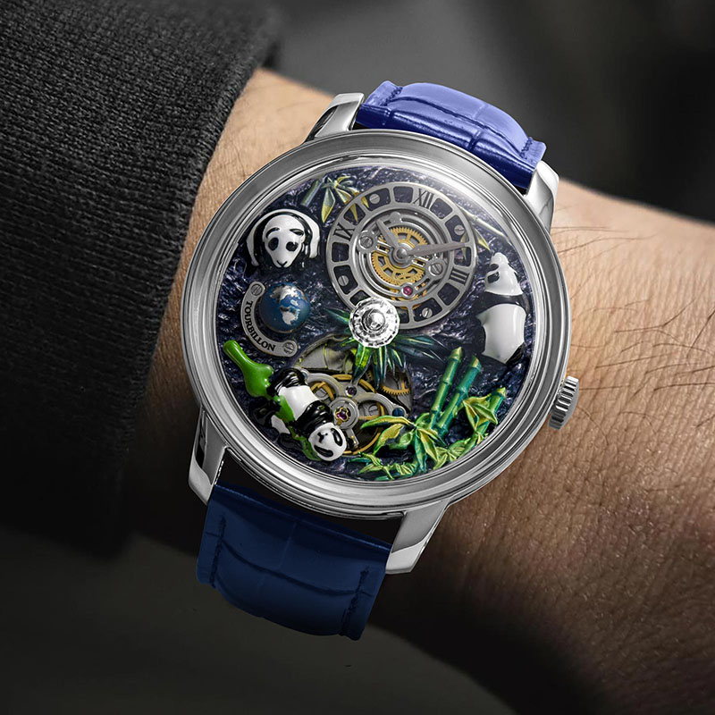 PINDU Brand Design Panda Natio - Omega Watch Constellation 评论和价格