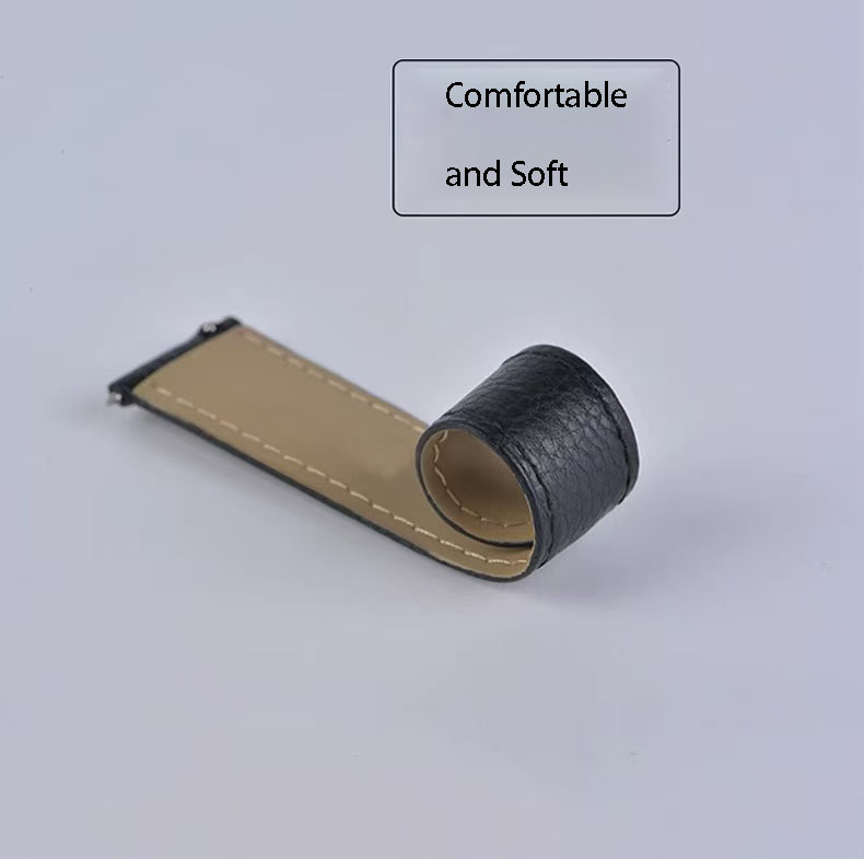 Genuine Leather Watch Strap Su - Cartier Watch Ballon Bleu 评论和价格