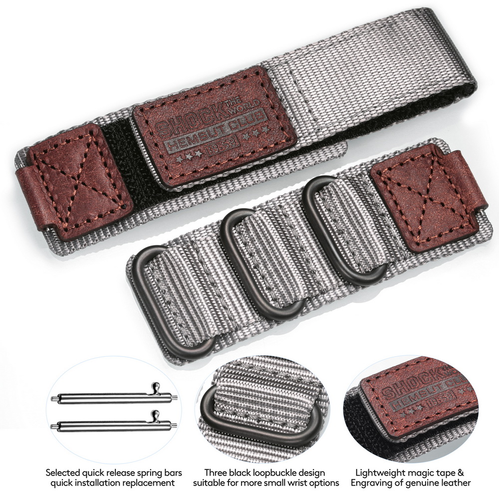 For Casio Watch Band Nylon Lea - Nato Strap Nylon 评论和价格
