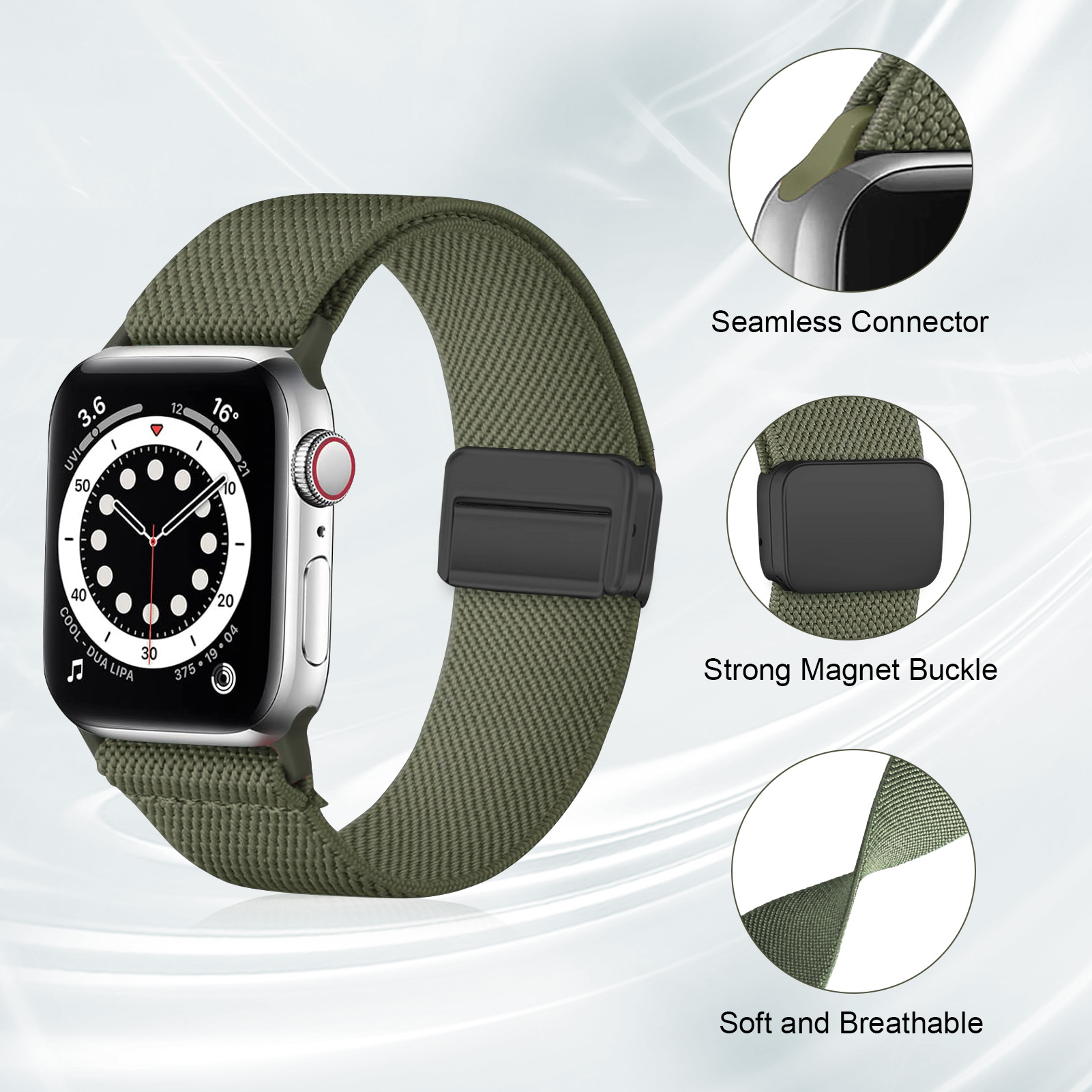 Magnetic strap For Apple Watch - Milanese Loop Magnetic 评论和价格