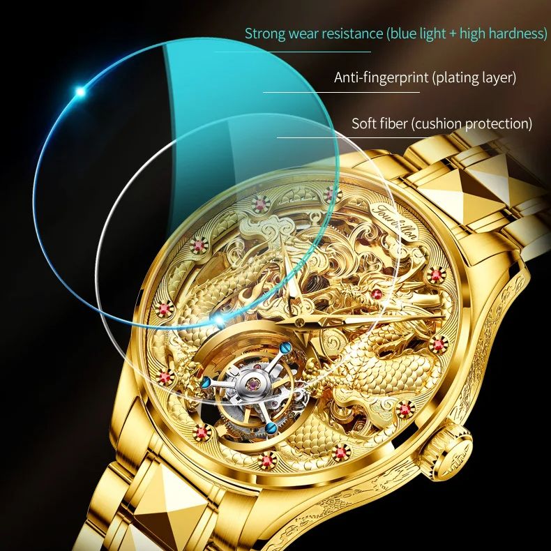 100% Golden Dragon OUPINKE 317 - Omega Watch Constellation 评论和价格