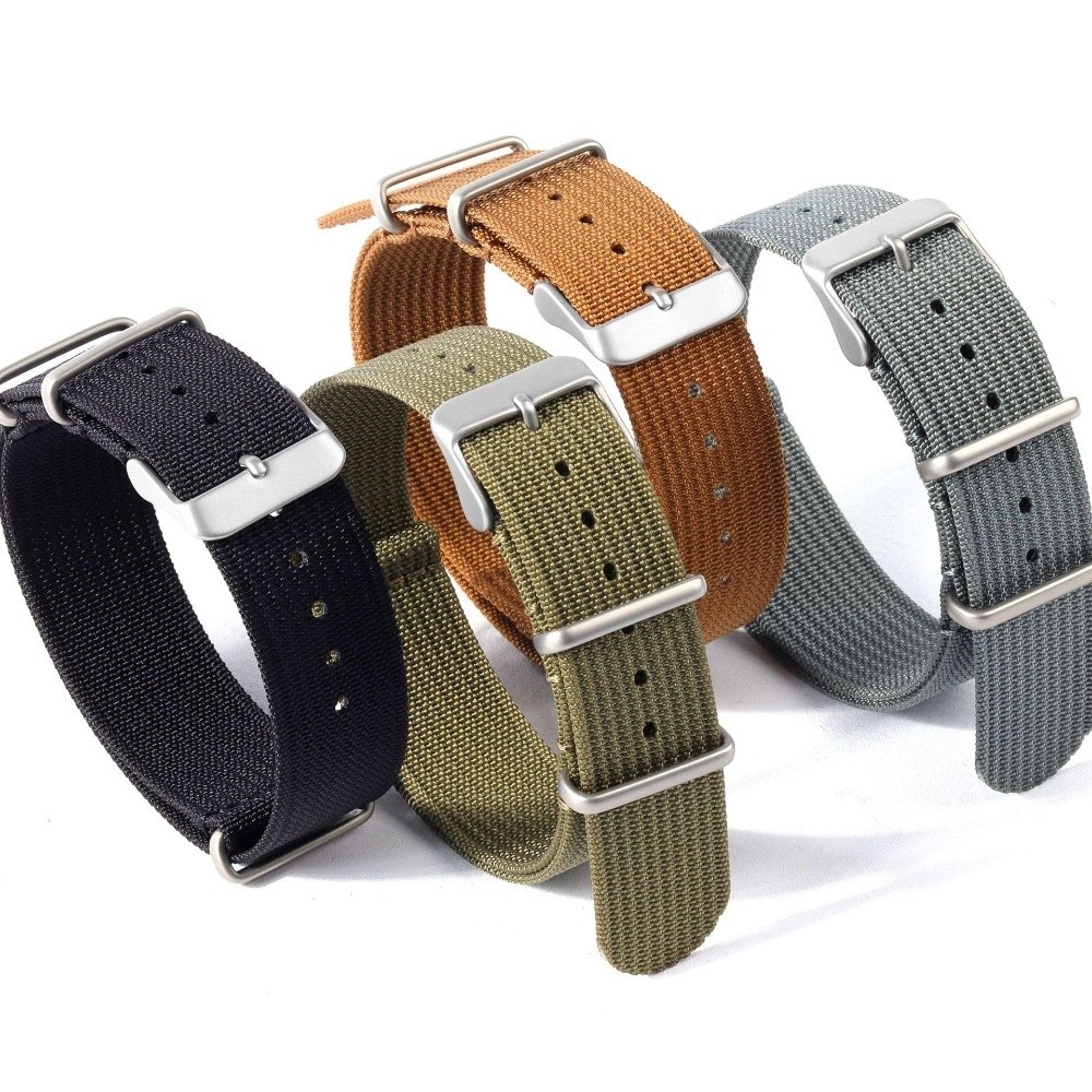 14/16/18/20/22mm NATO Watch Ba - Nato Strap Nylon 评论和价格